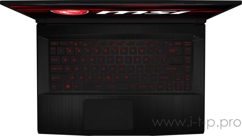 Ноутбук MSI GF63 Thin 9SCSR-1412XRU Core i5 9300H/8Gb/1Tb/SSD256Gb/NVIDIA GeForce GTX 1650 Ti MAX Q 4Gb/15.6/IPS/FHD (1920x1080)/Free DOS/black/WiFi/BT/Cam