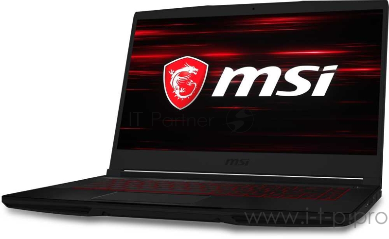 Ноутбук MSI GF63 Thin 9SCSR-1412XRU Core i5 9300H/8Gb/1Tb/SSD256Gb/NVIDIA GeForce GTX 1650 Ti MAX Q 4Gb/15.6/IPS/FHD (1920x1080)/Free DOS/black/WiFi/BT/Cam