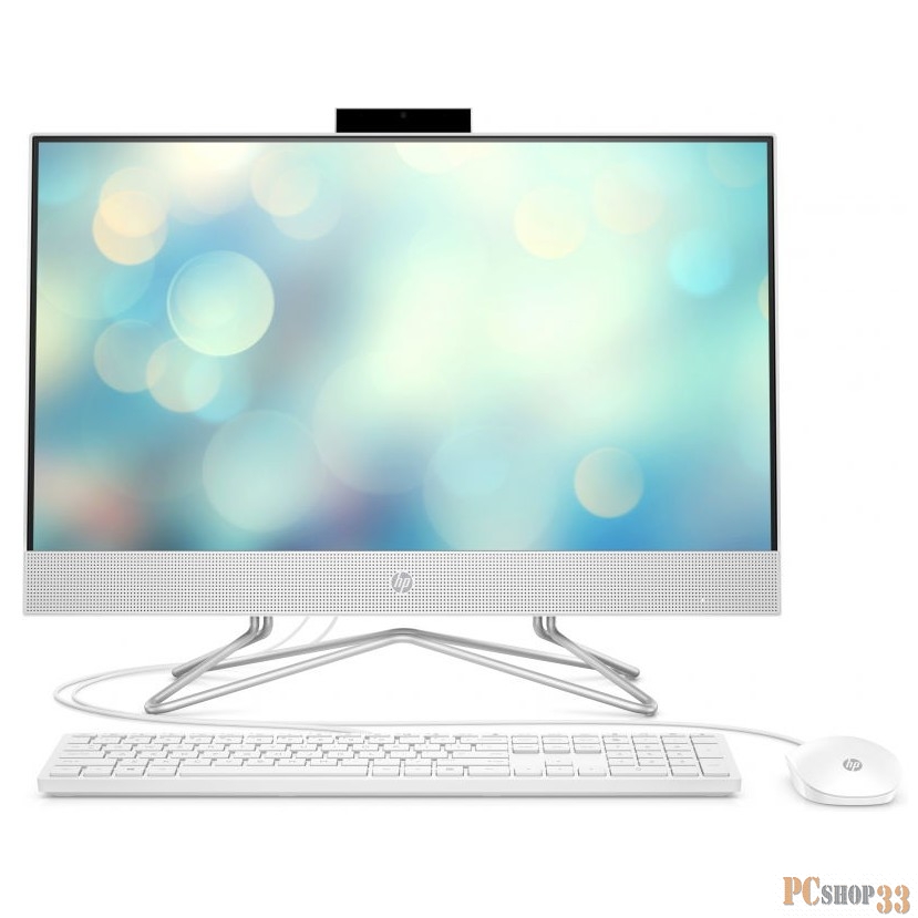 Моноблок HP 27-dp1001ur <2S7R3EA> i3-1115G4 (3.0)/8Gb/256Gb SSD/27 (1920x1080) AG/NV MX330 2Gb/KB+mouse/noODD/Cam HD/Win10 Natural Silver