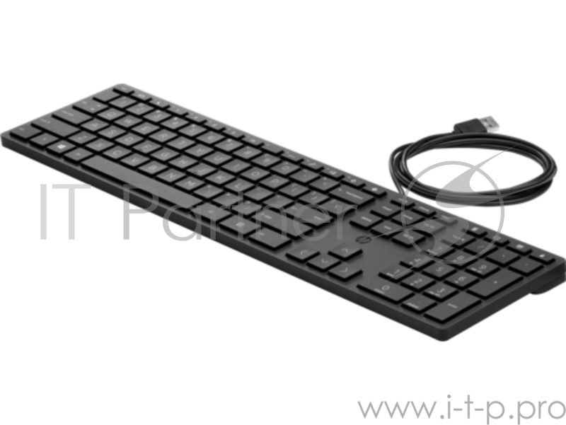 Keyboard HP Wired Desktop 320K black (Halley) - RUSS