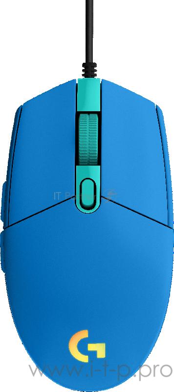 Мышь Logitech Mouse G102 LIGHTSYNC Gaming BLUE Retail