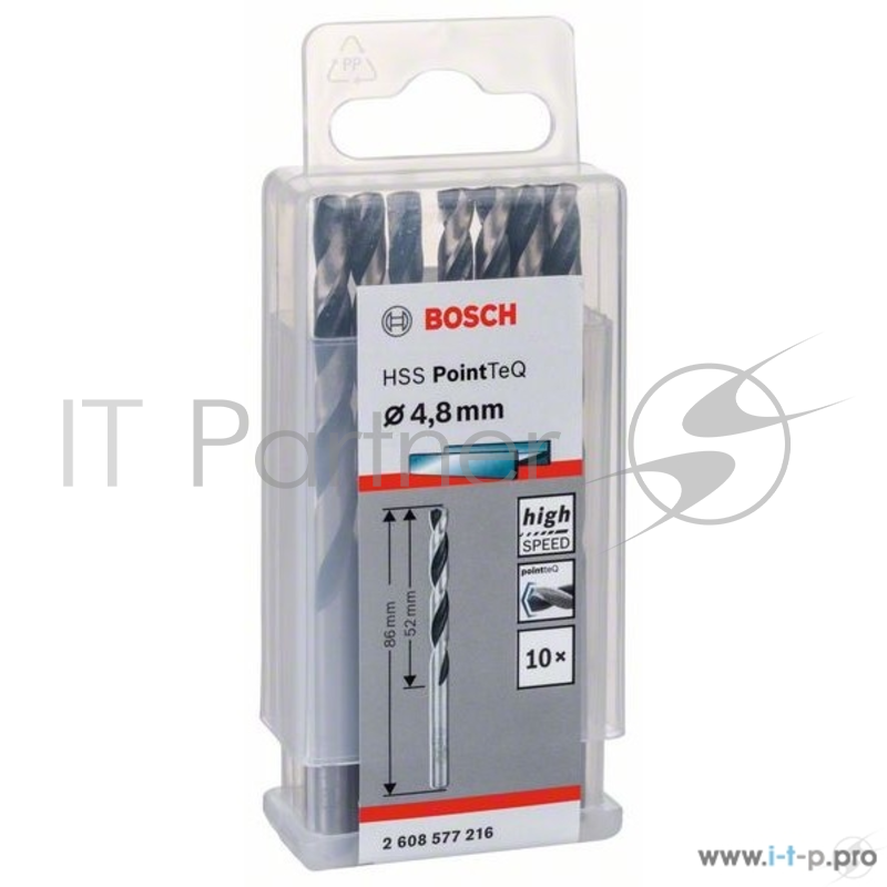 Bosch Bosch 2608577216 10 HSS PointTeQ Сверл 4.8mm