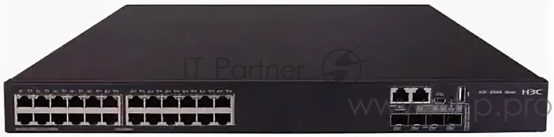 Коммутатор H3C H3C S5560X-30C-PWR-EI L3 Ethernet Switch with 24*10/100/1000BASE-T Ports,4*10G/1G BASE-X SFP+ Ports and 1*Slot,PoE,No Power