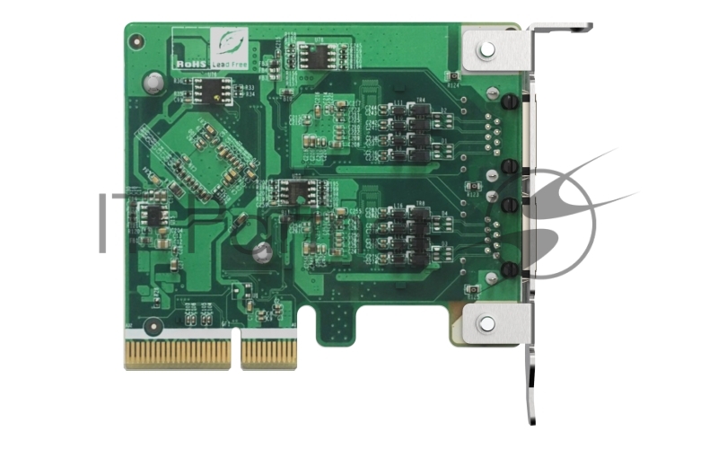 Сетевая карта QNAP QXG-2G2T-I225 2-port 2.5 GbE network expansion card, Controller I225-LM, PCIe Gen2 x2, 3 x Brackets included (Full-height, Low-profile and Specialized for QNAP NAS)