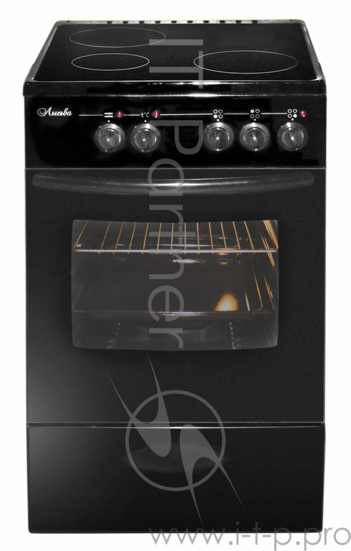 Плита Электрическая Лысьва ЭПС 301 МС черный стеклокерамика