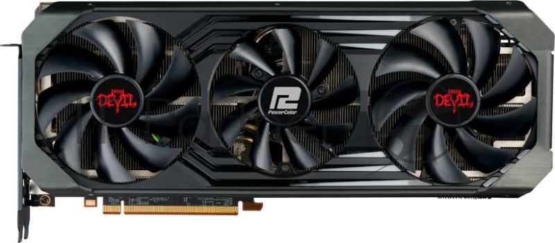 Видеокарта PowerColor PCI-E 4.0 AXRX 6900XT 16GBD6-3DHE/OC AMD Radeon RX 6900XT 16384Mb 256 GDDR6 2015/16000/HDMIx1/DPx2/HDCP Ret