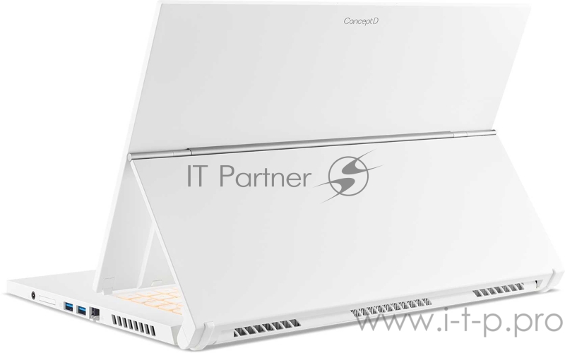Ноутбук Acer ConceptD 3 Ezel Pro CC315-72P-79A1 Core i7 10750H/16Gb/SSD1Tb/NVIDIA GeForce T1000 4Gb/15.6/IPS/Touch/FHD (1920x1080)/Windows 10 Professional/white/WiFi/BT/Cam