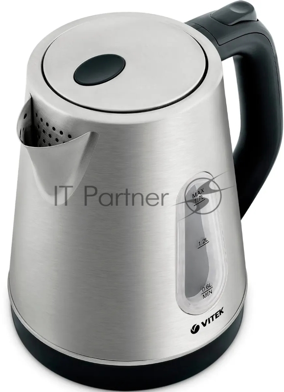Чайник Чайник VITEK VT-7038(ST) Мощность 2200 вт.Объем1,8 л.Тип нагревательного элемента скрытый.