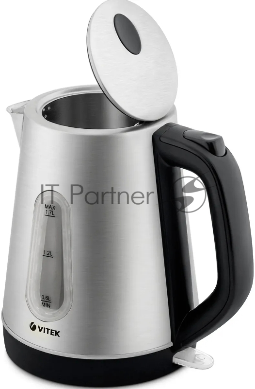 Чайник Чайник VITEK VT-7038(ST) Мощность 2200 вт.Объем1,8 л.Тип нагревательного элемента скрытый.