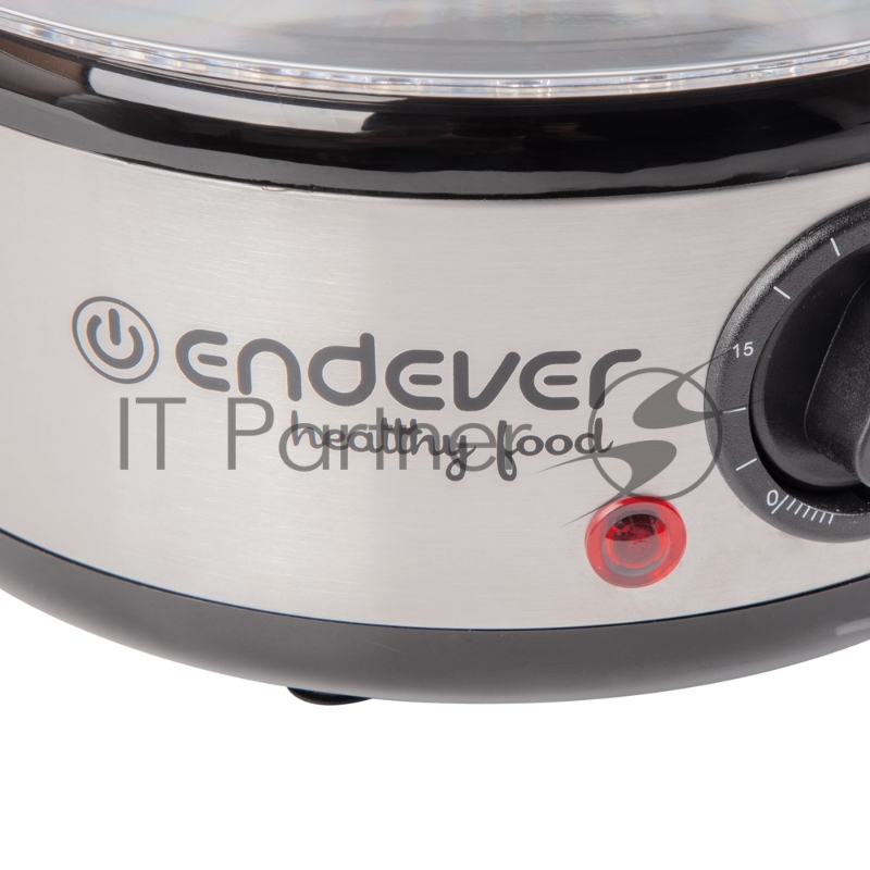 Пароварка Endever Vita-173, черный/стальной