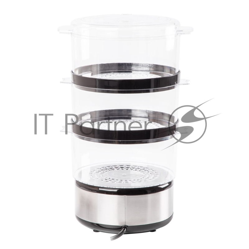 Пароварка Endever Vita-173, черный/стальной