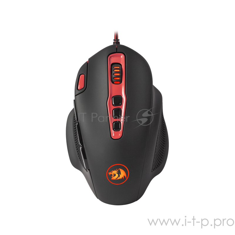 Мышь Redragon Hydra 74762 {Проводная игровая мышь, лазер, 10 кнопок, 100-14400 dpi}