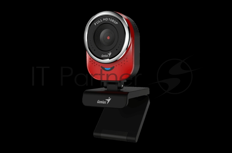 Интернет-камера Genius QCam 6000 красная (Red) package
