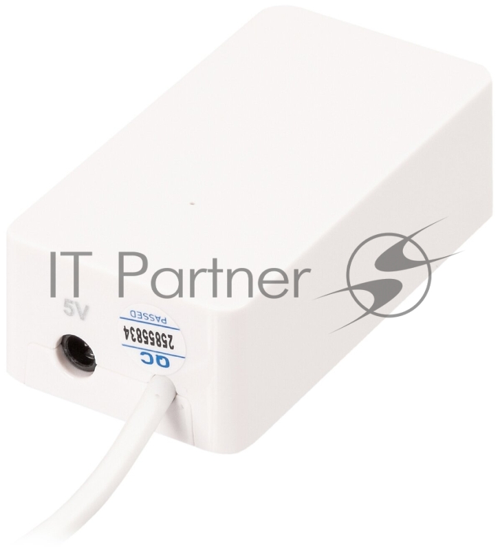 Комнатная антенна Kromax TV FLAT-16 gray 10 шт/уп., диап. DVB-T2, VHF: 87,5-230 МГц, UHF: 470-862 МГц, коэф. ус 25dB питание: адапт. в комплекте