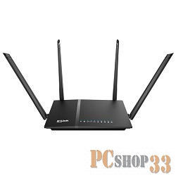 Сетевое оборудование D-Link DIR-825/AC/G1B Беспроводной двухдиапазонный гигабитный маршрутизатор AC1200 с поддержкой 3G/CDMA/LTE и USB-портом