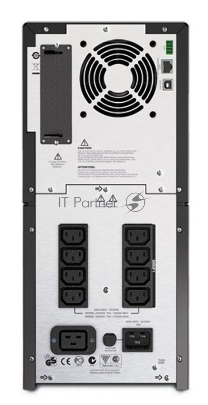 ИБП (UPS) 2200ВА APC Smart-UPS 2200VA SMT2200I, черный (USB, COM)