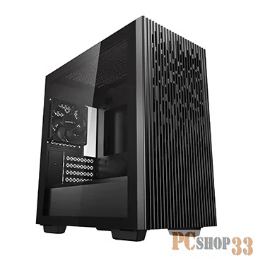 Корпус Deepcool MATREXX 40 без БП, боковое окно (закаленное стекло), черный, MICRO ATX/MINI-ITX