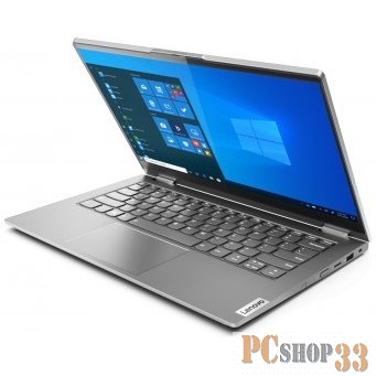 Ноутбук Lenovo ThinkBook 14s Yoga ITL 14.0 FHD, Intel Core i5-1135G7, 8Gb, 256Gb SSD,noDVD,Win10 Pro,grey (20WE0002RU)