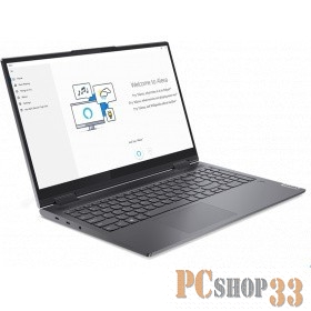 Ноутбук Lenovo YOGA 7 15ITL5 15.6 FHD, Intel Core i5-1135G7, 16Gb, SSD 512Gb, noDVD, Win10, grey (82BJ005TRU)