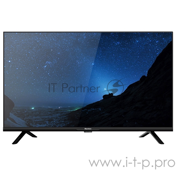Телевизор Blackton Bt 32S04B Black. 32 , 81,28 см, 1366х768, 200 cd/m2 ±10%, 1400:1, DVB-C/T/T2, 3 HDMI, 2 USB, звук 2x7 Вт, Smart TV, тонкие рамки