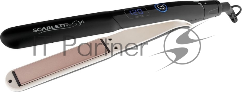 Щипцы для волос Scarlett SC-HS60T82 (черный с белым)