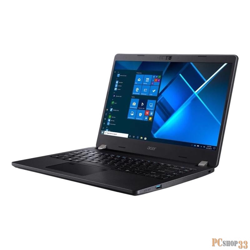 Ноутбук Acer TravelMate P2 TMP214-53-376J Core i3 1115G4/8Gb/SSD256Gb/Intel UHD Graphics/14/IPS/FHD (1920x1080)/Eshell/black/WiFi/
