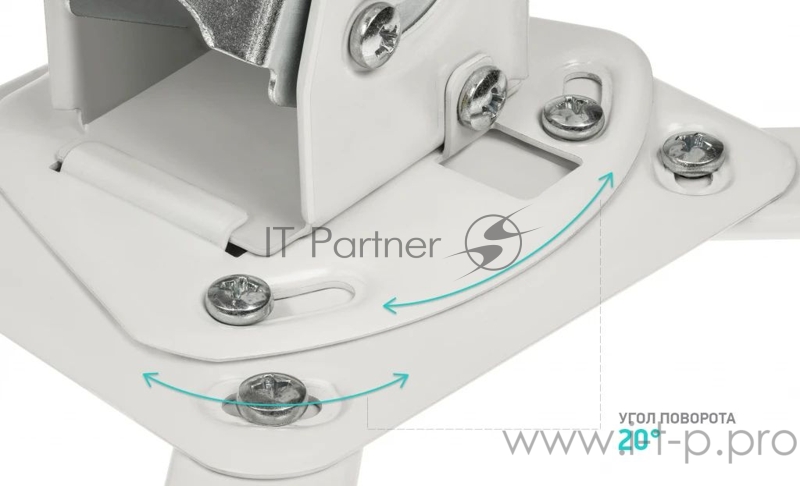 Кронштейн для проектора Onkron K2A белый макс.10кг потолочный поворот и наклон