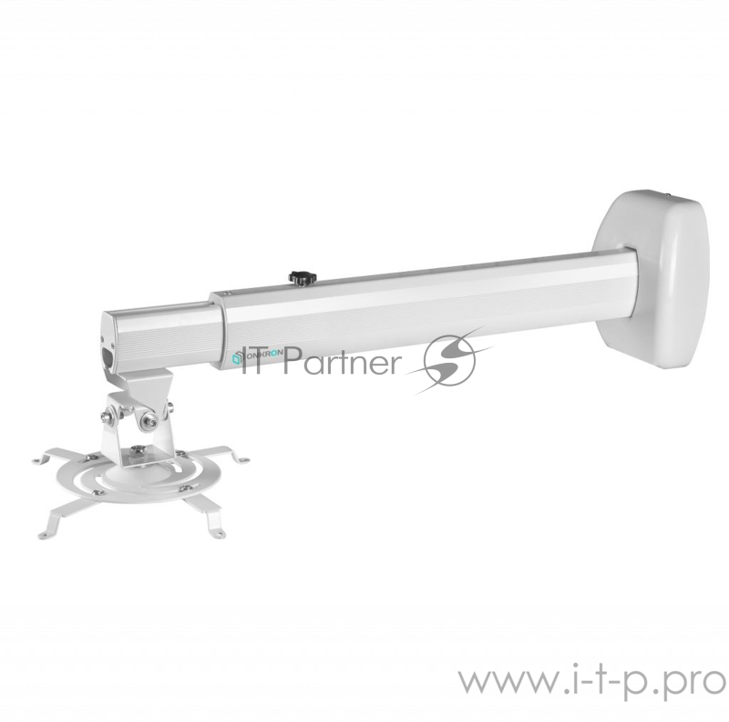 Кронштейн для проектора Onkron K3D белый макс.10кг настенный поворотно-выдвижной и наклонный