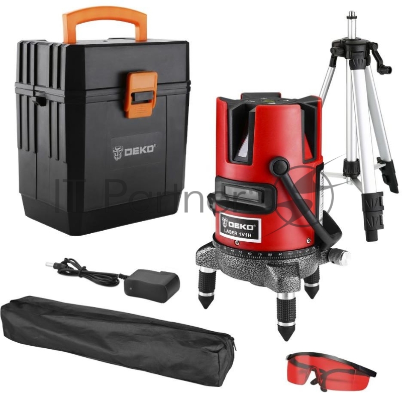 Лазерный уровень Deko DKLL02RB SET 5