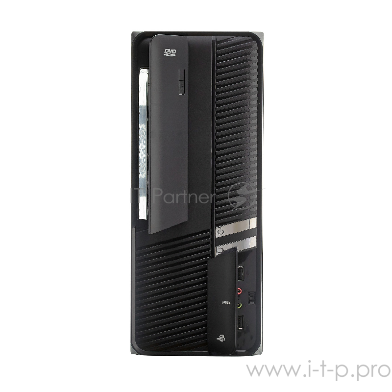 Корпус Slim Minitower Exegate MS-306 Black, mATX <M300, 80mm> 2*USB, Audio