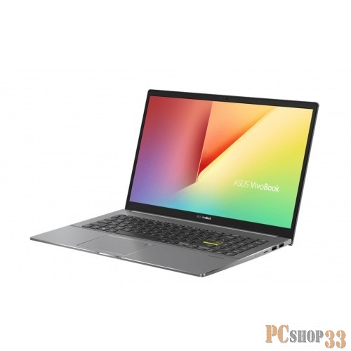 Ноутбук ASUS VivoBook S15 S533FL-BQ214T Core i5 10510U/16Gb/1TB SSD/15.6FHD (1920x1080)/GeForce MX250 2Gb/Wi-Fi 6(Gig+)/BT/Illum KB/Cam/Windows 10 Home/1.8Kg/Optical Mouse/Grey