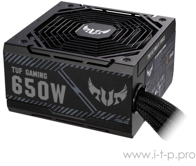ASUS TUF Gaming 650B игровой блок питания чёрный (650W, 80 Plus Bronze, 135 мм вентилятор, 90YE00D1-B0NA00)