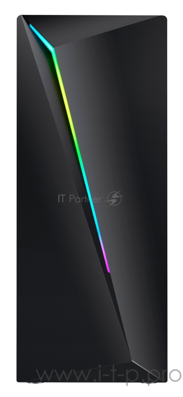 Корпус Formula V-LINE FLASH B черный без БП ATX 3x120mm 2xUSB2.0 1xUSB3.0 audio bott PSU