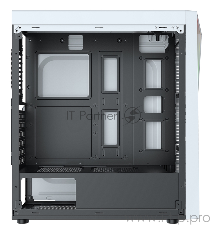 Корпус Formula V-LINE FLASH W белый без БП ATX 3x120mm 2xUSB2.0 1xUSB3.0 audio bott PSU