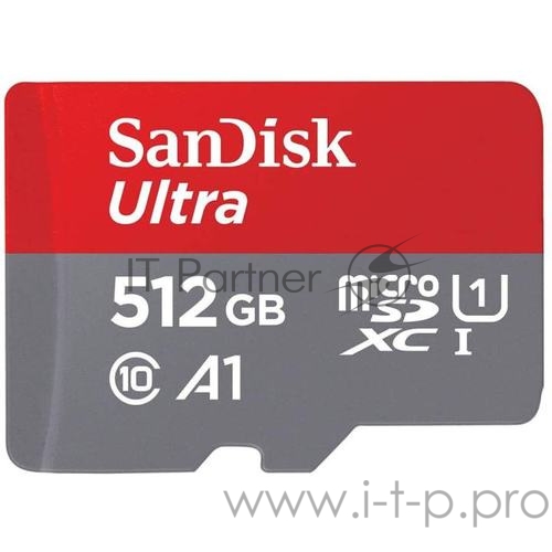 Карта памяти MICRO SDXC 512GB UHS-I W/A SDSQUA4-512G-GN6MA SANDISK
