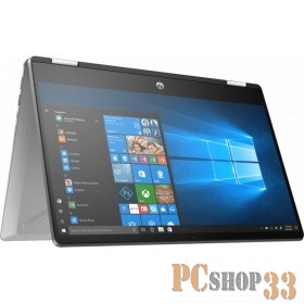 Ноутбук 14 FHD Touch HP Pavilion x360 14-dh1019ur silver (Core i7 10510U/16Gb/256Gb SSD/VGA int/Stylus/DOS) (2M0M3EA)