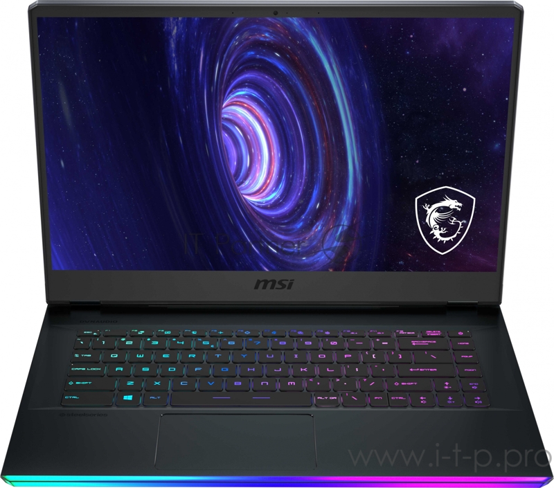 Ноутбук MSI GE66 Raider 10SE-672XRU Core i7 10750H/8Gb/SSD512Gb/NVIDIA GeForce RTX 2060 6Gb/15.6/FHD (1920x1080)/Free DOS/black/WiFi/BT/Cam