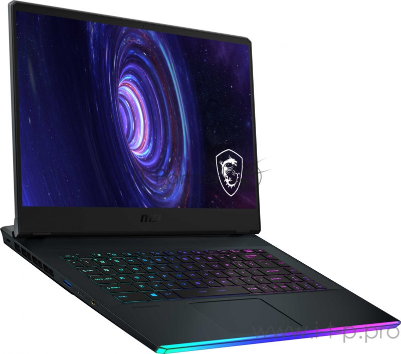 Ноутбук MSI GE66 Raider 10SE-672XRU Core i7 10750H/8Gb/SSD512Gb/NVIDIA GeForce RTX 2060 6Gb/15.6/FHD (1920x1080)/Free DOS/black/WiFi/BT/Cam