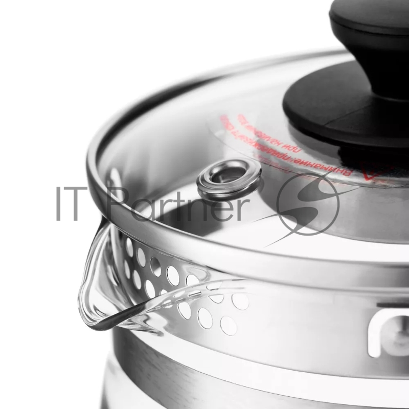 Чайник электрический Kitfort KT-6119 1.7л. 2200Вт прозрачный (корпус: стекло)