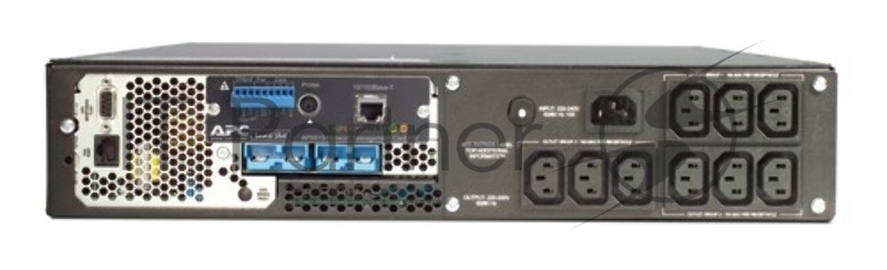 ИБП (UPS) 2U 19 RM 1500ВА APC Smart-UPS XL Modular SUM1500RMXLI2U, черный (COM, USB, LAN)