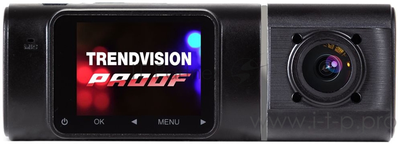 Видеорегистратор TrendVision Proof черный 1080x1920 1080p 170гр. JL5401B