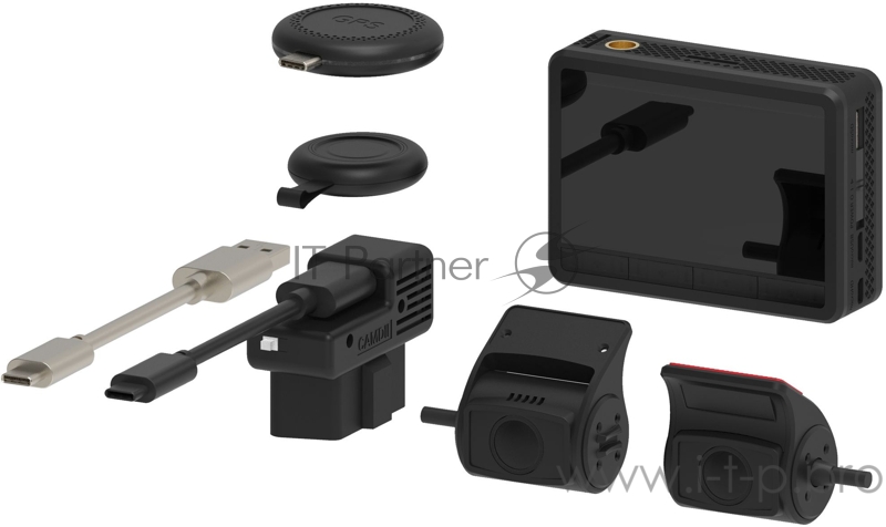 Видеорегистратор TrendVision K2S черный 1080x1920 1080p 170гр. GPS JL5401B