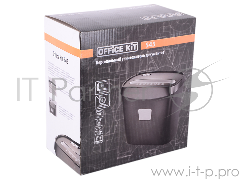 Уничтожитель документов Office Kit Уничтожитель документов S45 OK0209S45 {2x9}