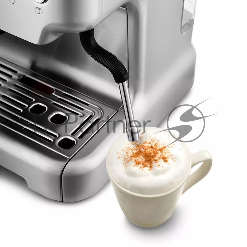 Кофемашина Kitfort KT-755 1620Вт серебристый