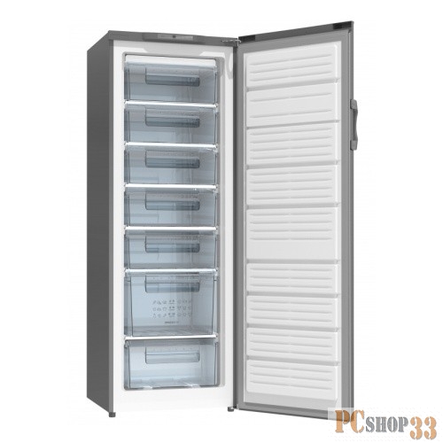 Морозильный шкаф GORENJE F6171CS, серебристый, Объем брутто: 245 л