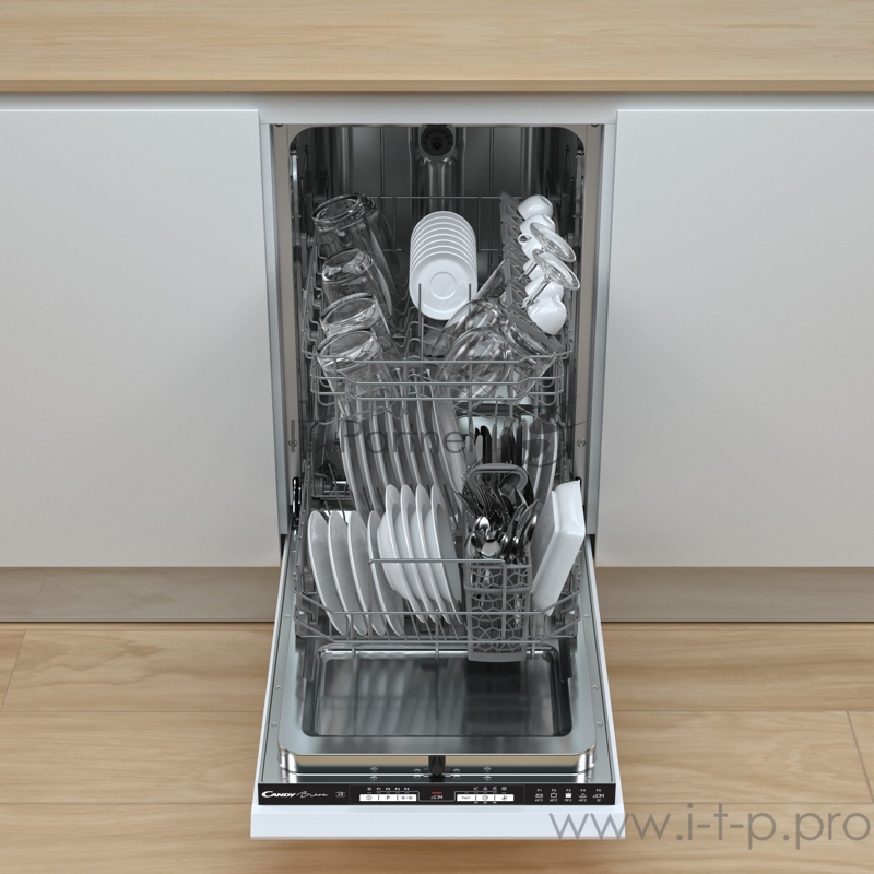 Посудомоечная встраиваемая машина Candy CDIH 1L949-08 1900Вт узкая