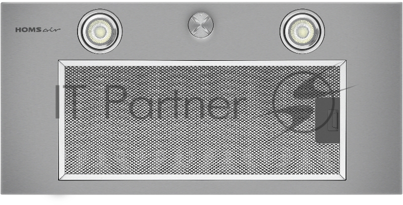 Кухонная вытяжка HOMSair Camelia 60RD нержавеющая сталь