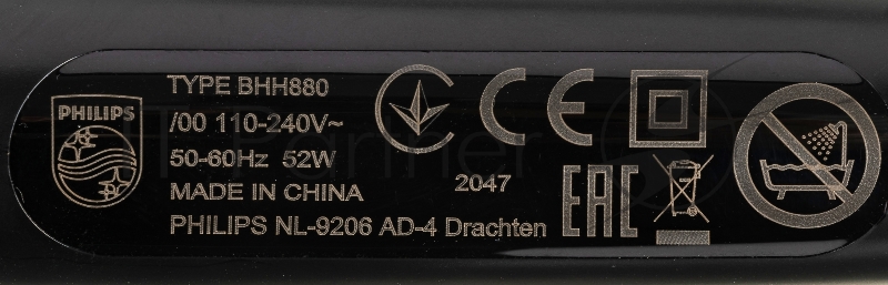 Расческа-выпрямитель PHILIPS BHH880/00