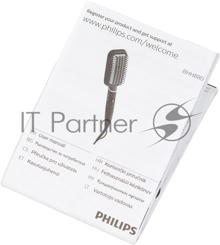 Расческа-выпрямитель PHILIPS BHH880/00