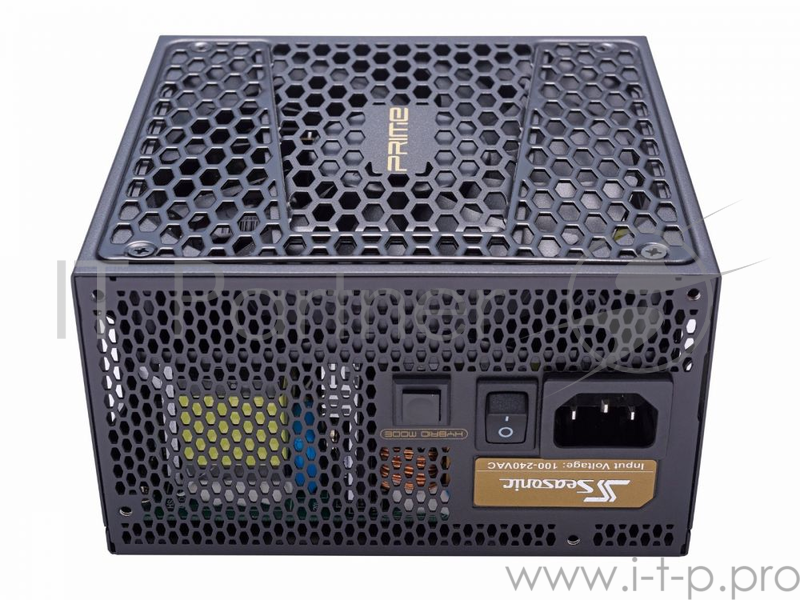Блок питания Seasonic ATX 750W PRIME GX-750 80+ gold 24+2x(4+4) pin APFC 135mm fan 10xSATA Cab Manag RTL